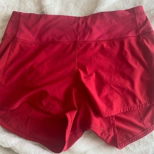 Lululemon Size 8 Speed Up Shorts